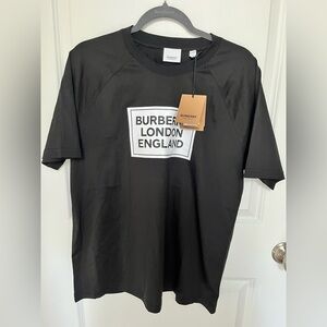 BURBERRY NWT Women's "Margot" Burberry London England Minimalist Block Shirt XL